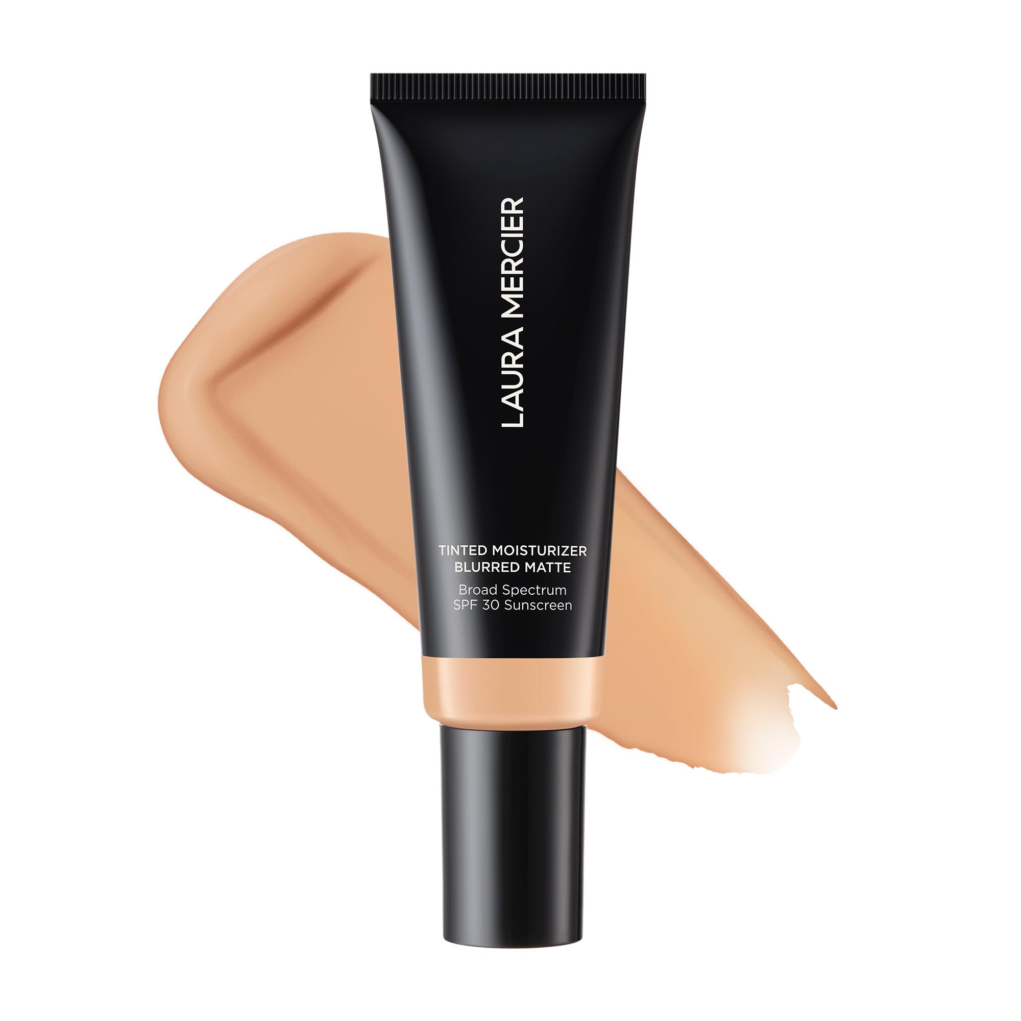 Laura Mercier Hidratante con Color: envase con acabado mate para uso diario