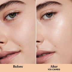 Laura Mercier hidratante con color con perlas luminosas para un brillo natural.