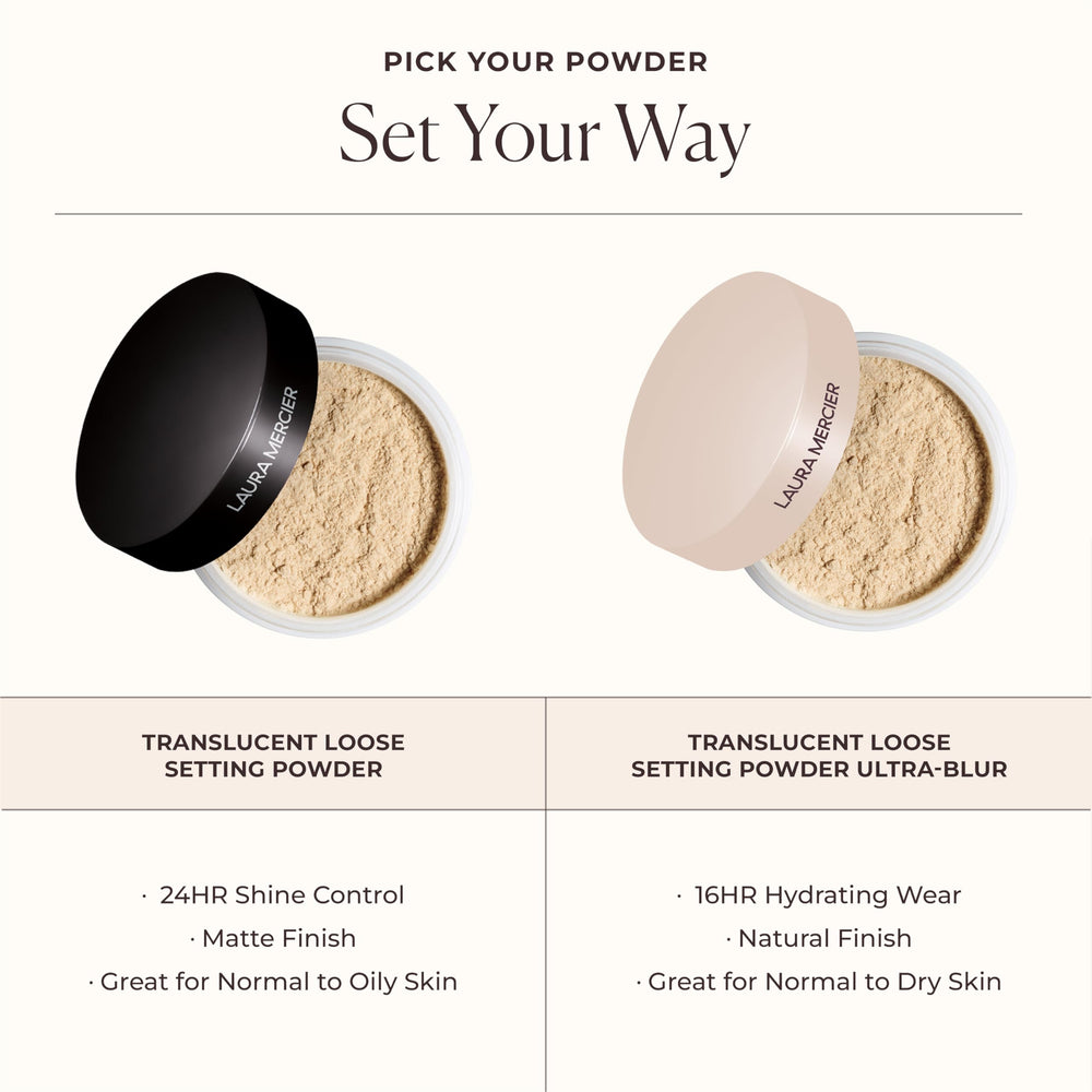 Laura Mercier Poudre libre — nuanciers-teintes pour un ajustement précis du teint.