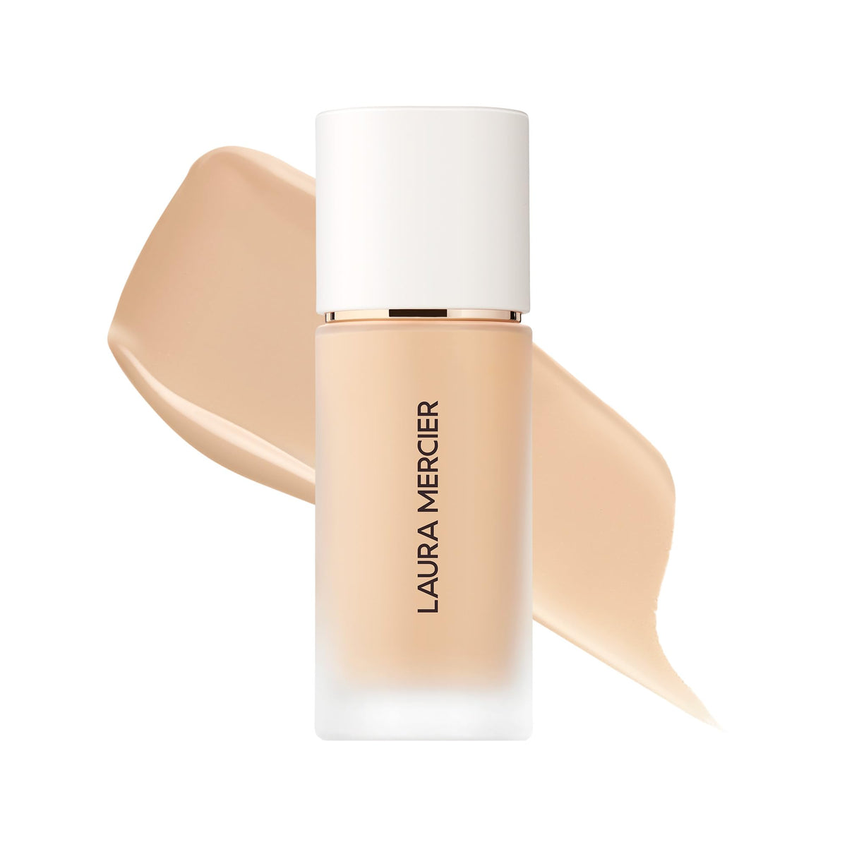 Laura Mercier Real Flawless: botella de presentación que facilita una aplicación suave para un acabado natural