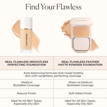Laura Mercier Real Flawless: tono Cashew ideal para unificar color sin esfuerzo
