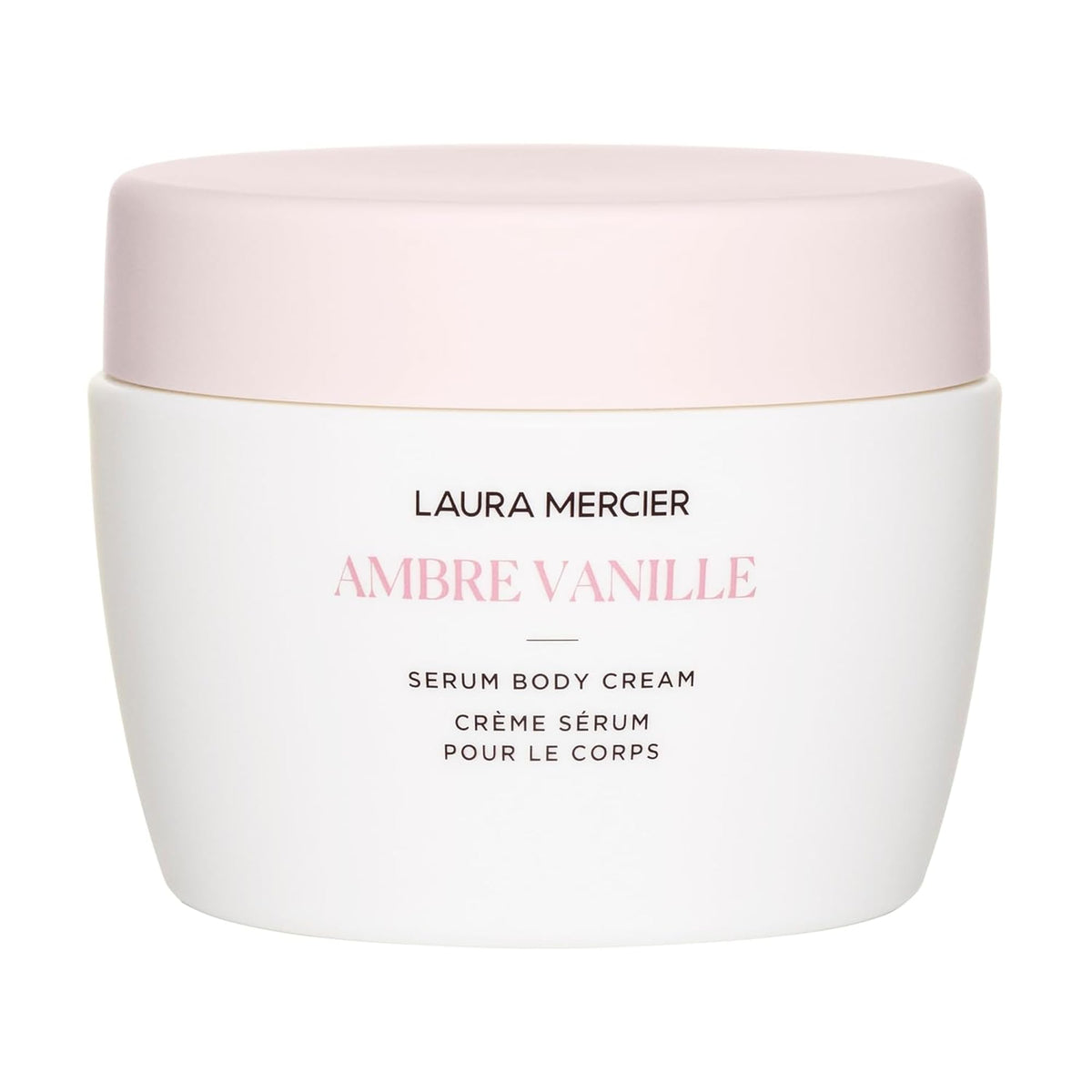 Laura Mercier Serum Body Cream muestra textura sedosa para piel suave e hidratada.