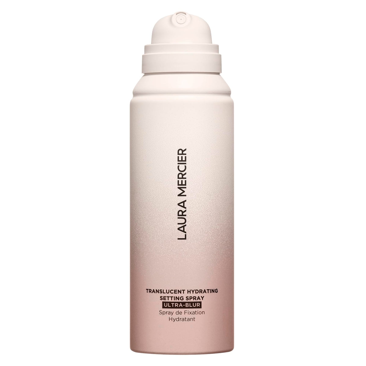 Laura Mercier spray fijador translúcido e hidratante con pulverización continua.