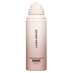 Laura Mercier spray fijador translúcido e hidratante con pulverización continua.