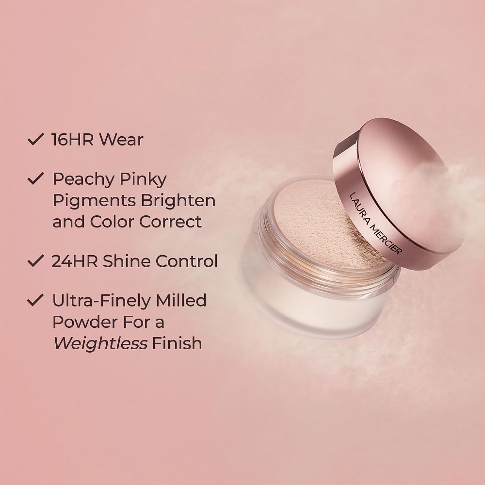 Laura Mercier vitaminas C y E para cuidado ligero durante la rutina de maquillaje