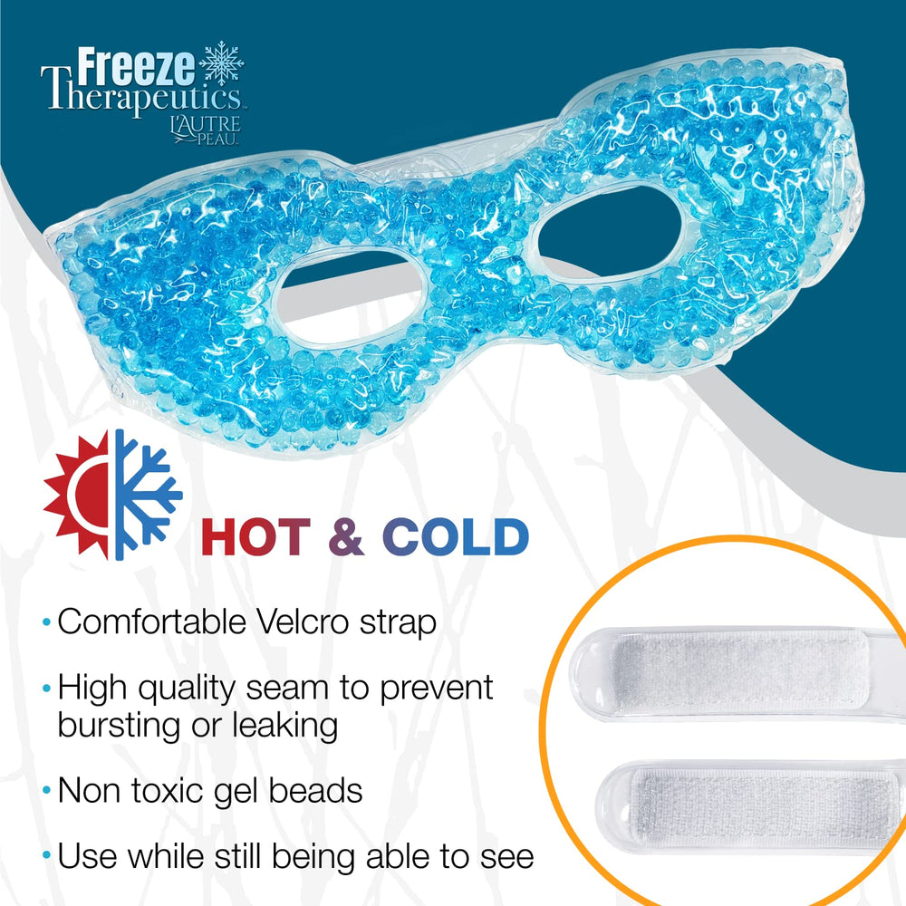 Mascarilla L'AUTRE PEAU para terapia caliente y relajación ocular.