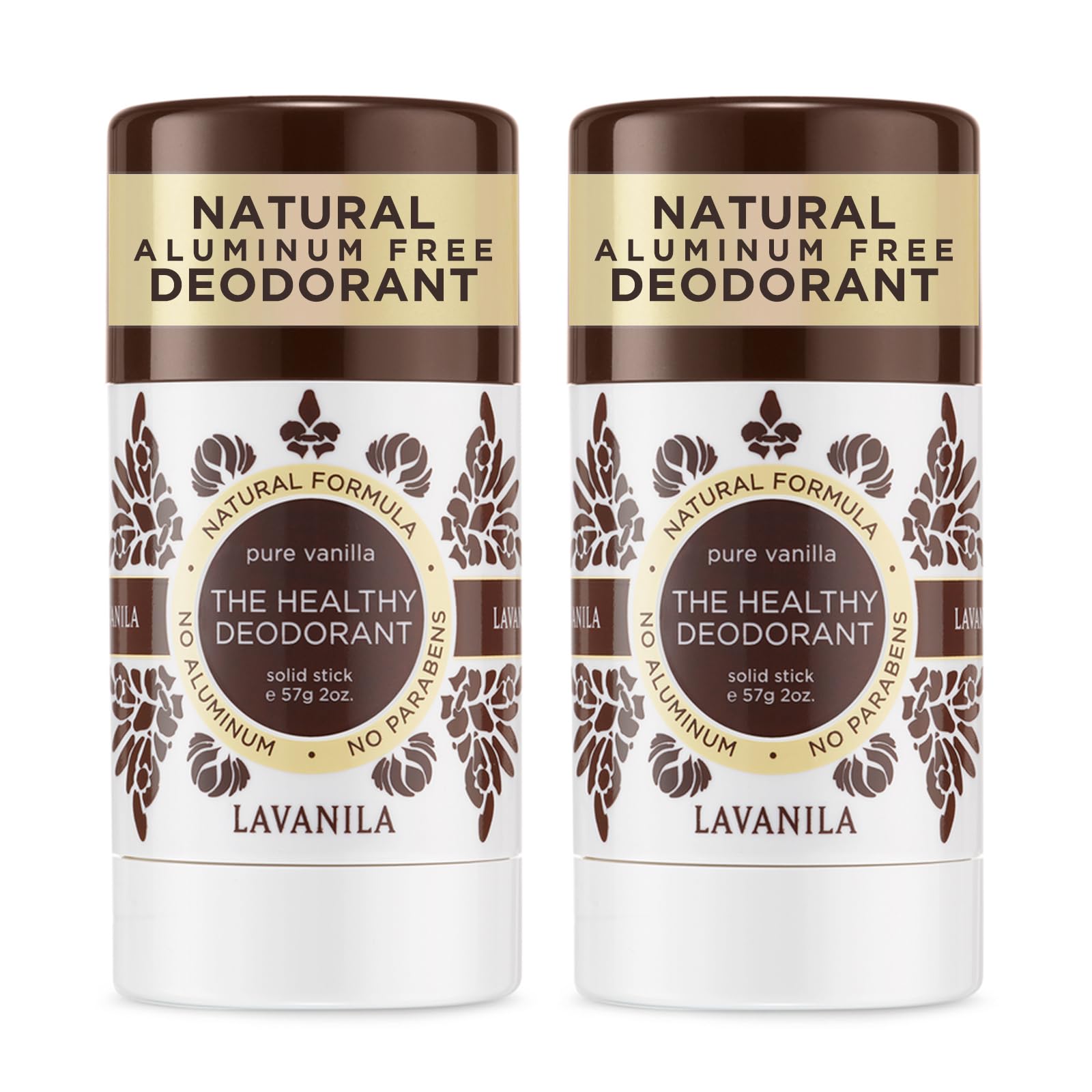 Lavanila desodorante bastón 2oz: aroma vainilla suave y protección duradera durante el día.