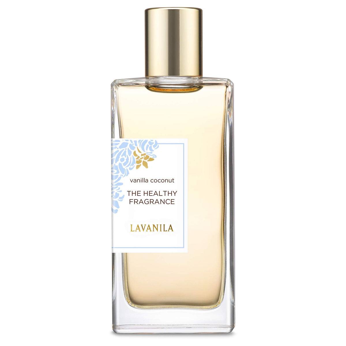 Fragancia Lavanila vainilla coco en frasco, aroma suave y duradero para uso diario.