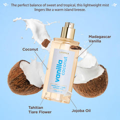 Bruma perfumada LAVANILA: pulverización ligera con aroma fresco.