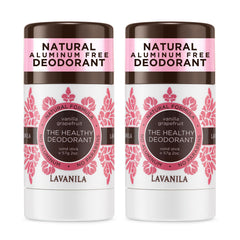 Lavanila Vanilla Grapefruit en barra, desodorante natural sin aluminio para uso diario
