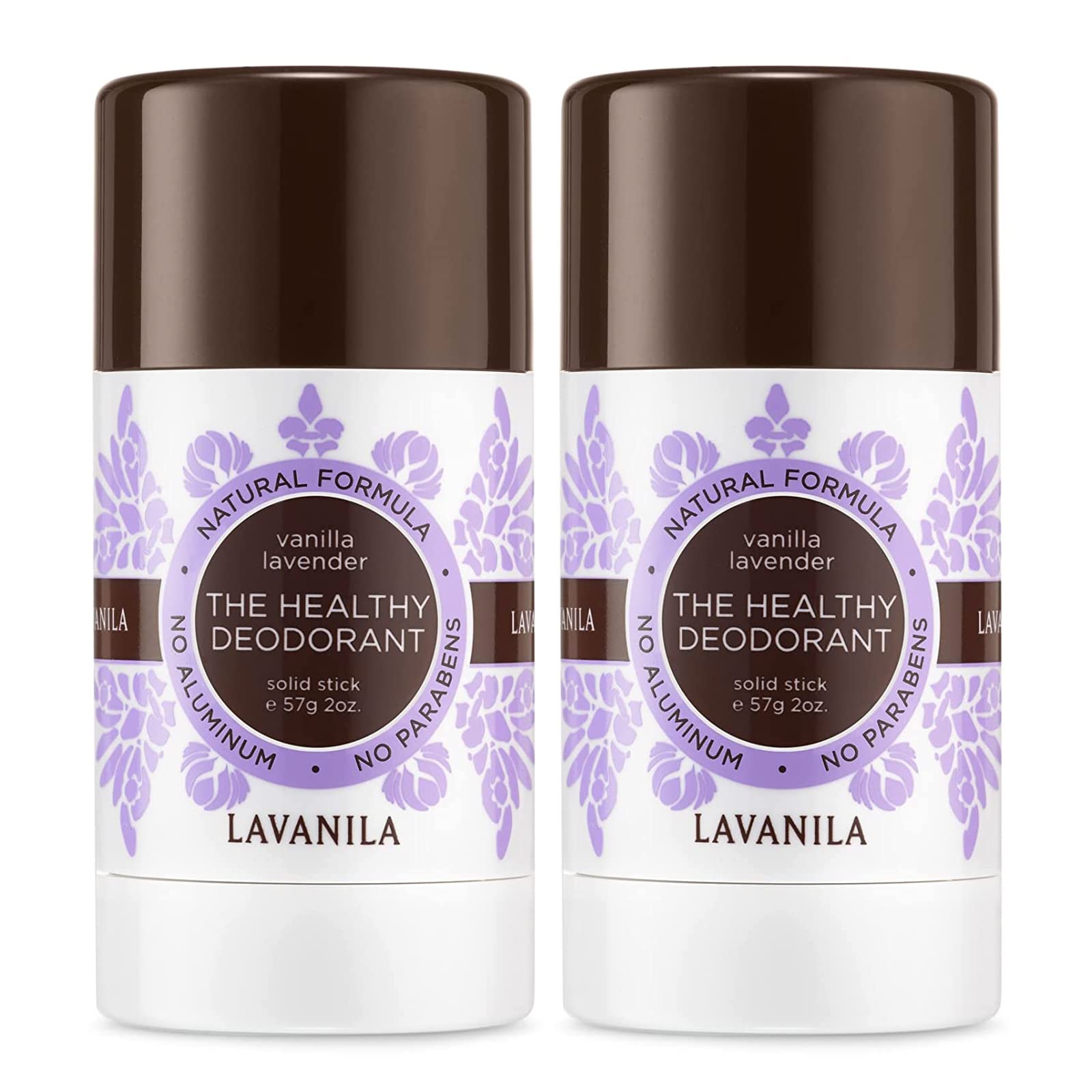 Lot deux bâtons Lavanila Vanille Lavande pour double utilisation