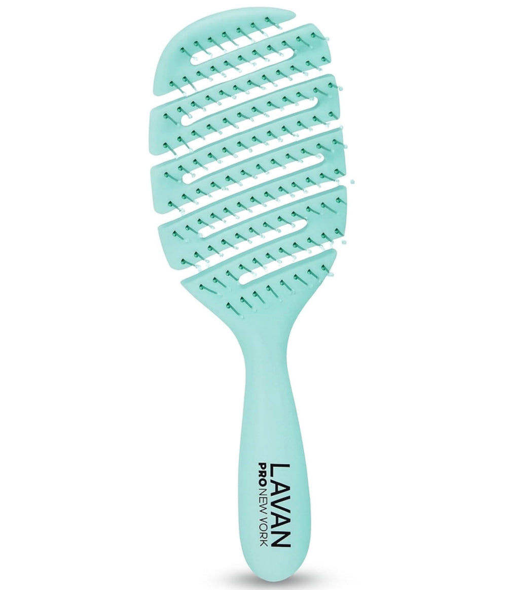 LAVANPRO New York Cepillo Desenredante para cabello mojado con deslizamiento suave