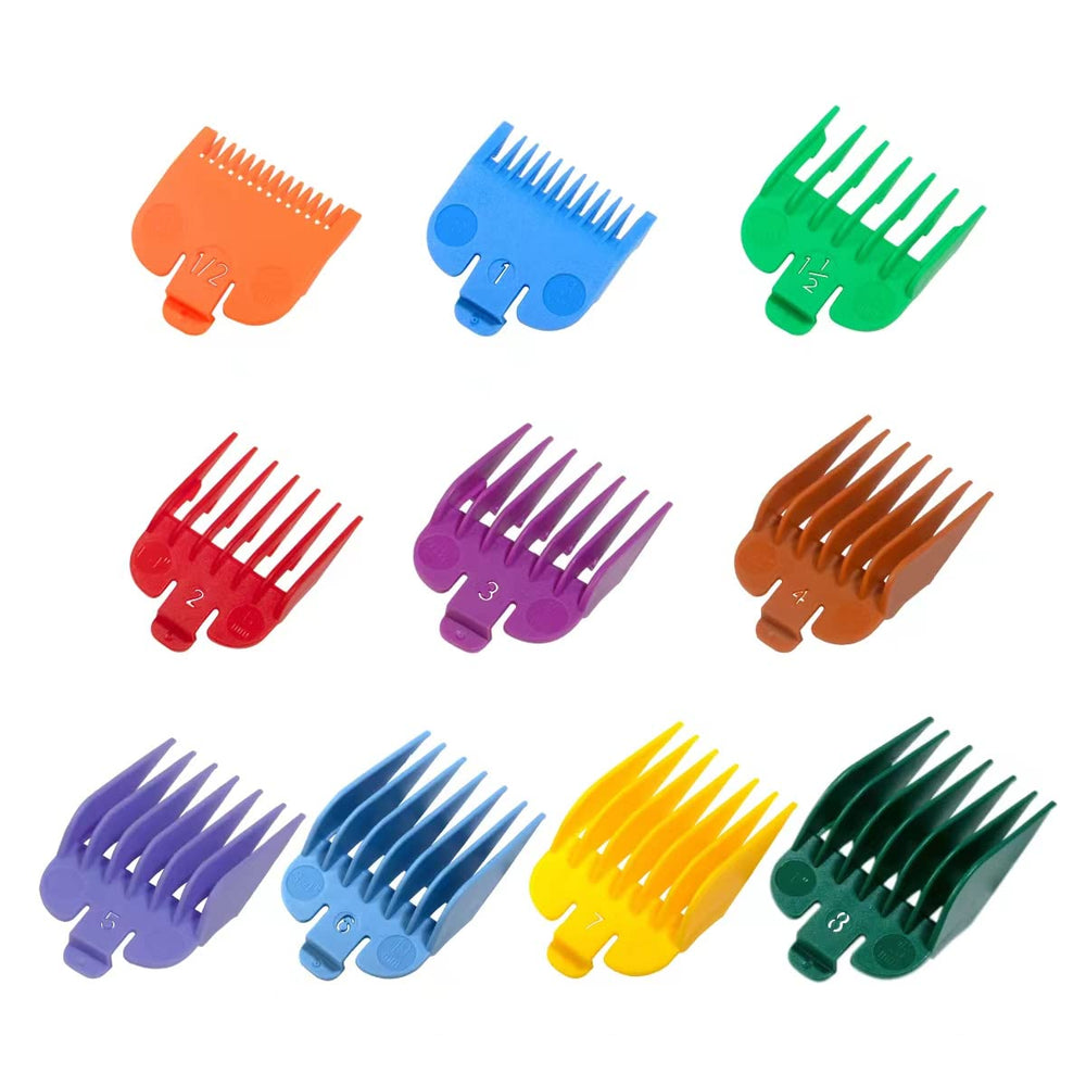Guardas LAVEST para clipper muestran longitud de 1/16 a 1 pulgada para cortes precisos.
