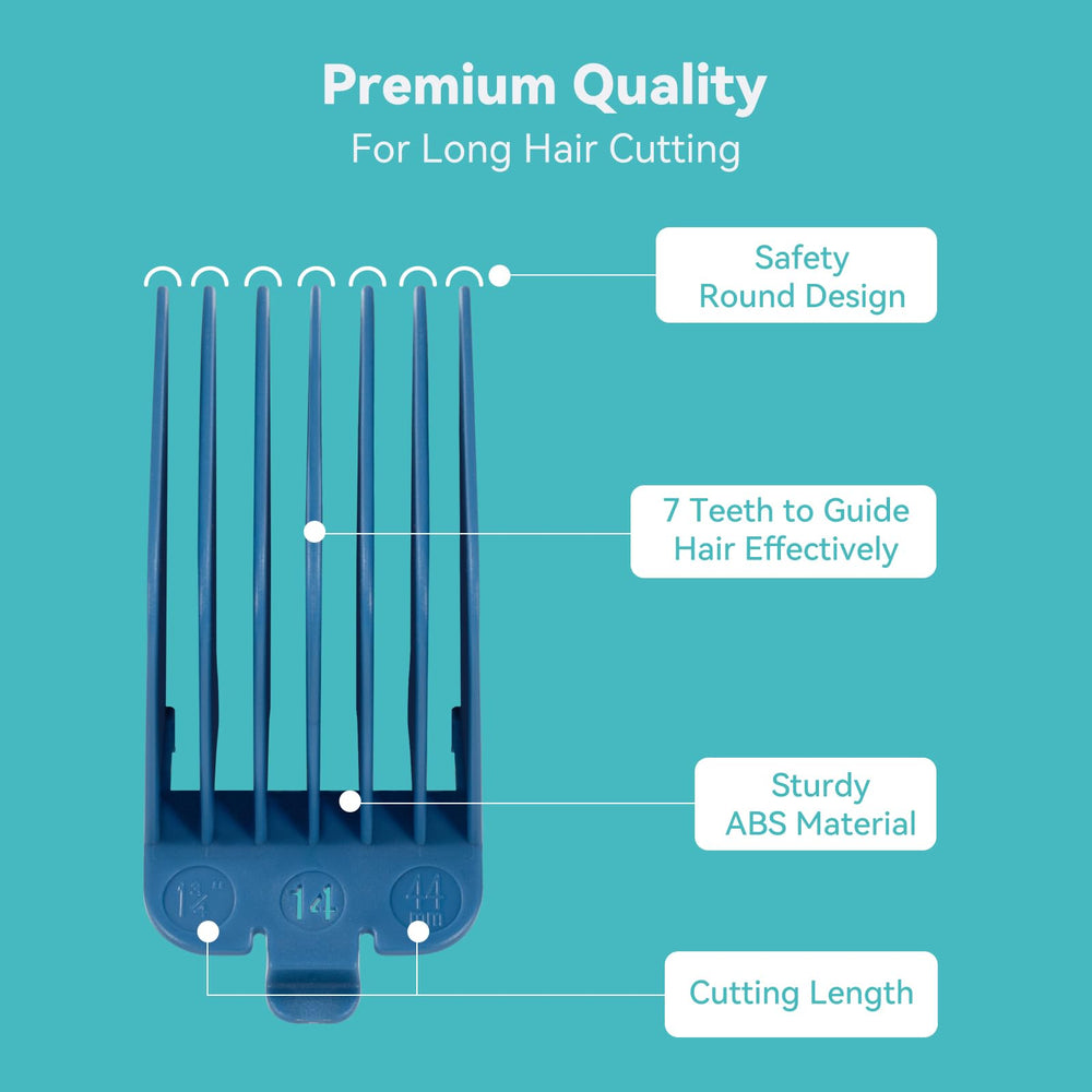Guardas LAVEST para clipping, enfoque 2,25 pulgadas, cortes variados sin esfuerzo.