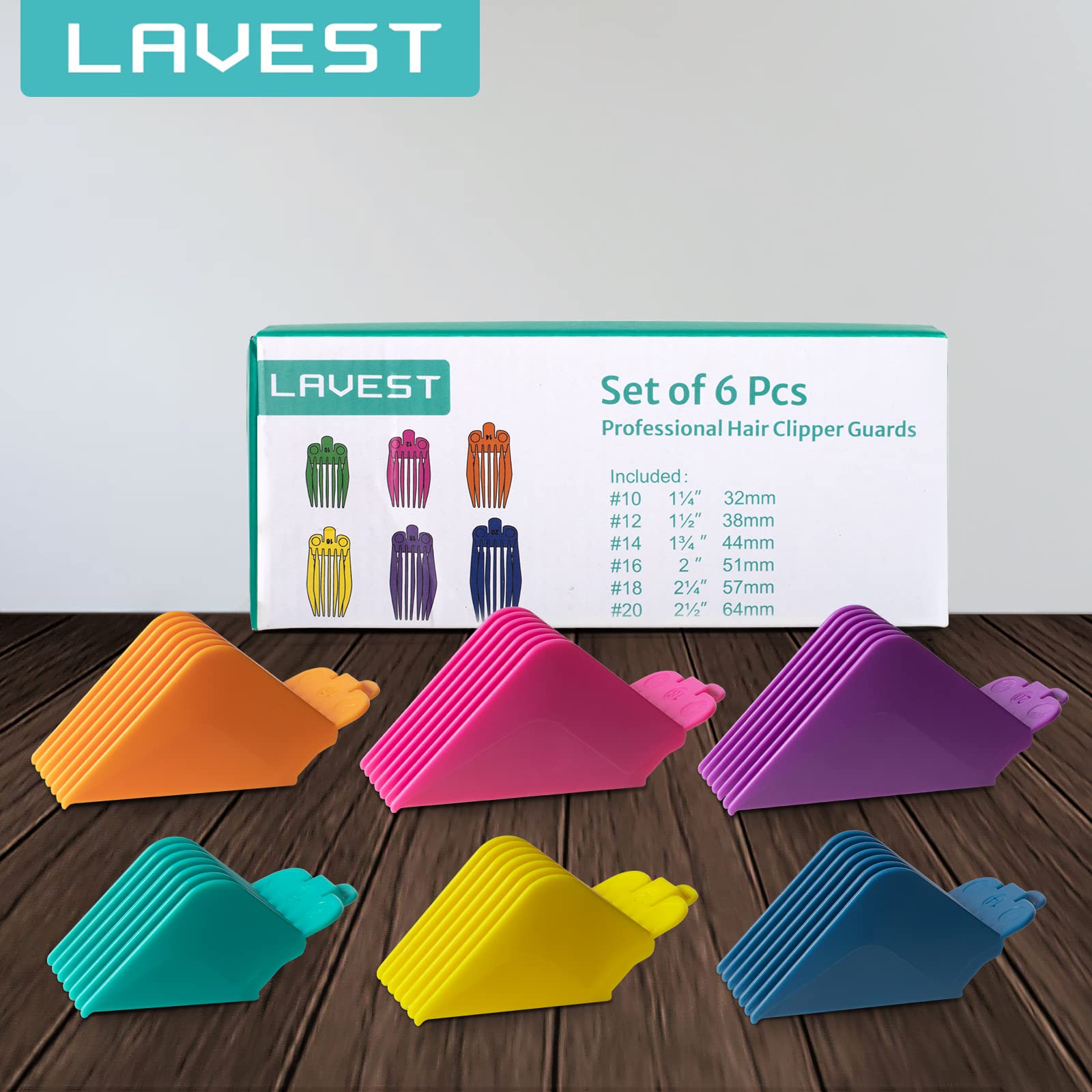 Guardas LAVEST para clipping, enfoque 2,5 pulgadas, resultados consistentes.