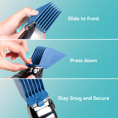 Guardas LAVEST para clipping, enfoque 2,0 pulgadas, longitud estable para barba.