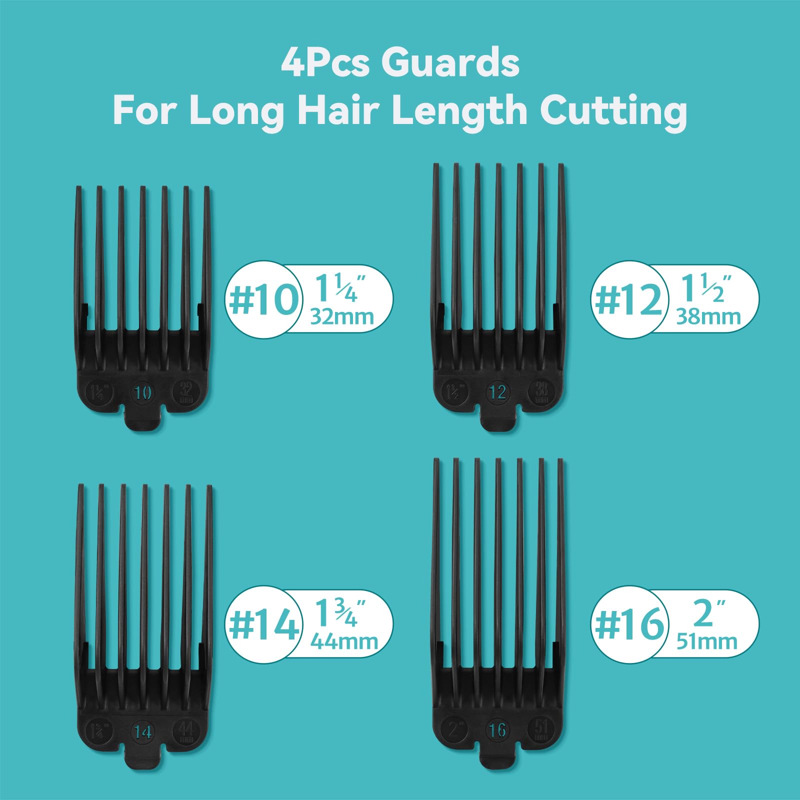 LAVEST protector clipper de ABS resistente ofrece durabilidad y flexibilidad para sesiones de peinado.