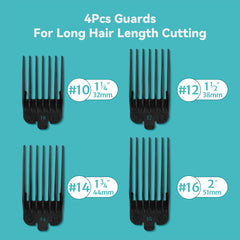 LAVEST protector clipper de ABS resistente ofrece durabilidad y flexibilidad para sesiones de peinado.