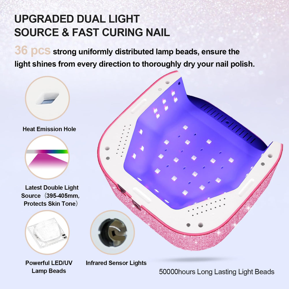 Lavinda UV 54W, base desmontable para limpieza rápida.