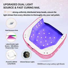 Lavinda UV 54W, base desmontable para limpieza rápida.