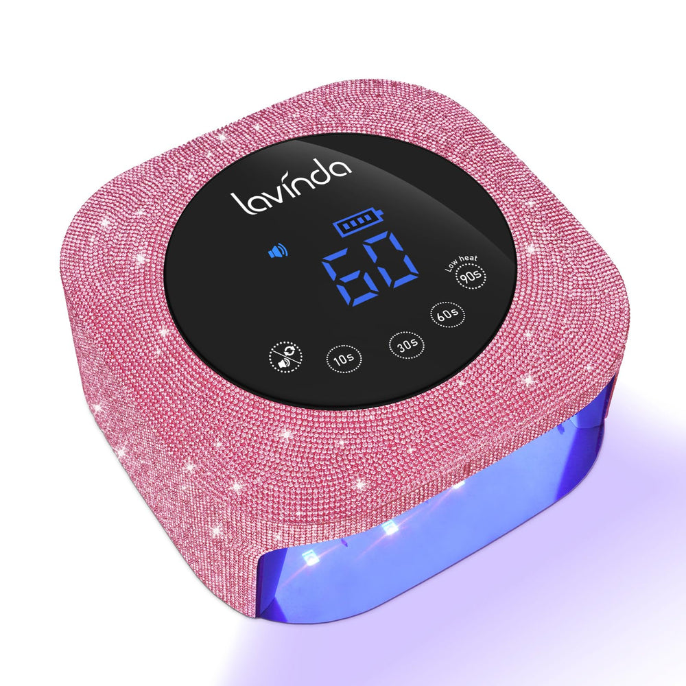 Lavinda UV 54W, frontal del dispositivo para manicuras rápidas y uniformes.
