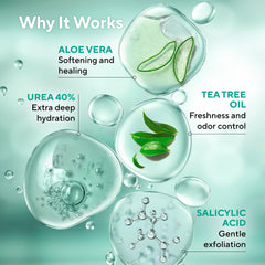 Lavinso con exfoliación suave para pies