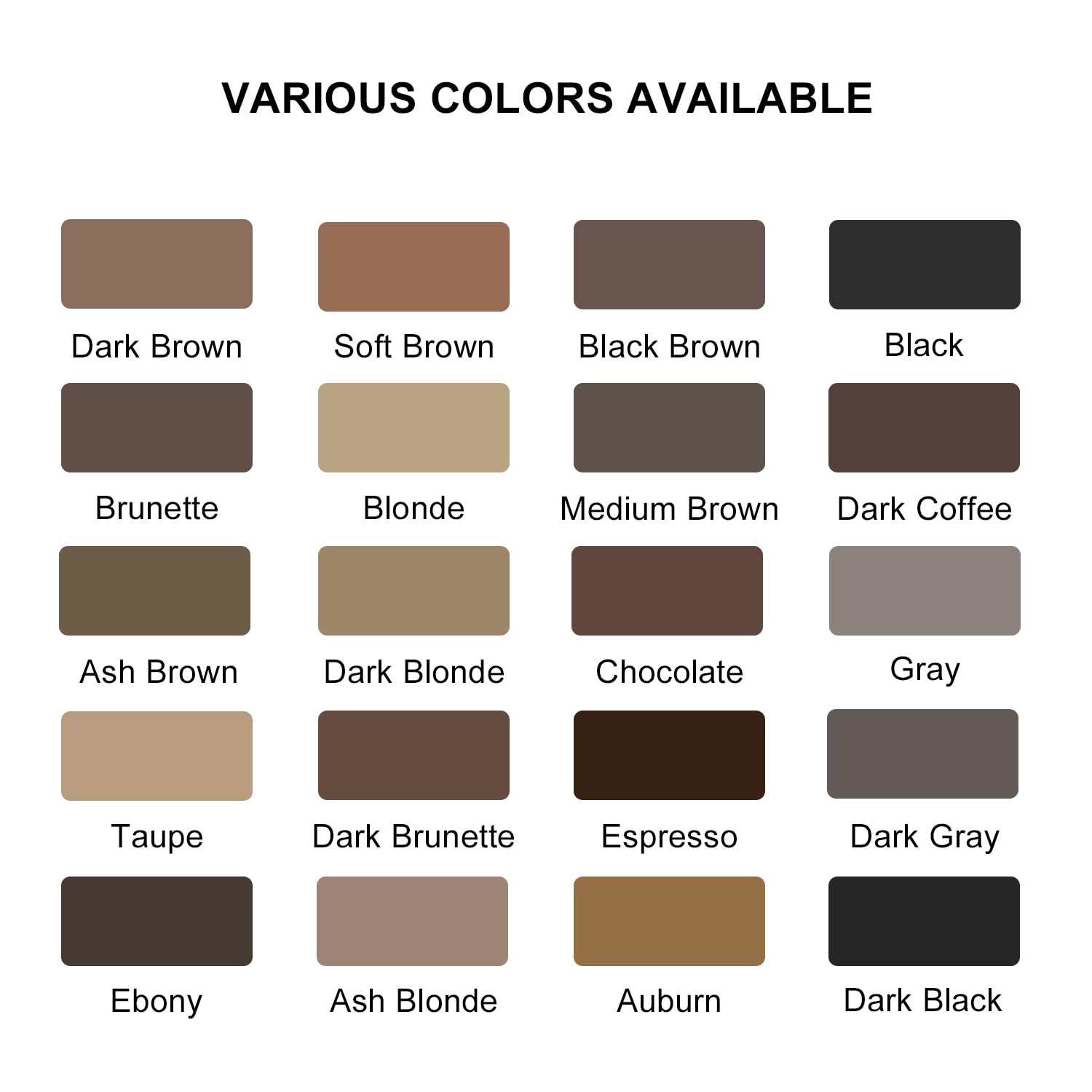 LAVONE Brow Pomade Soft Brown swatch for precise edge definition.