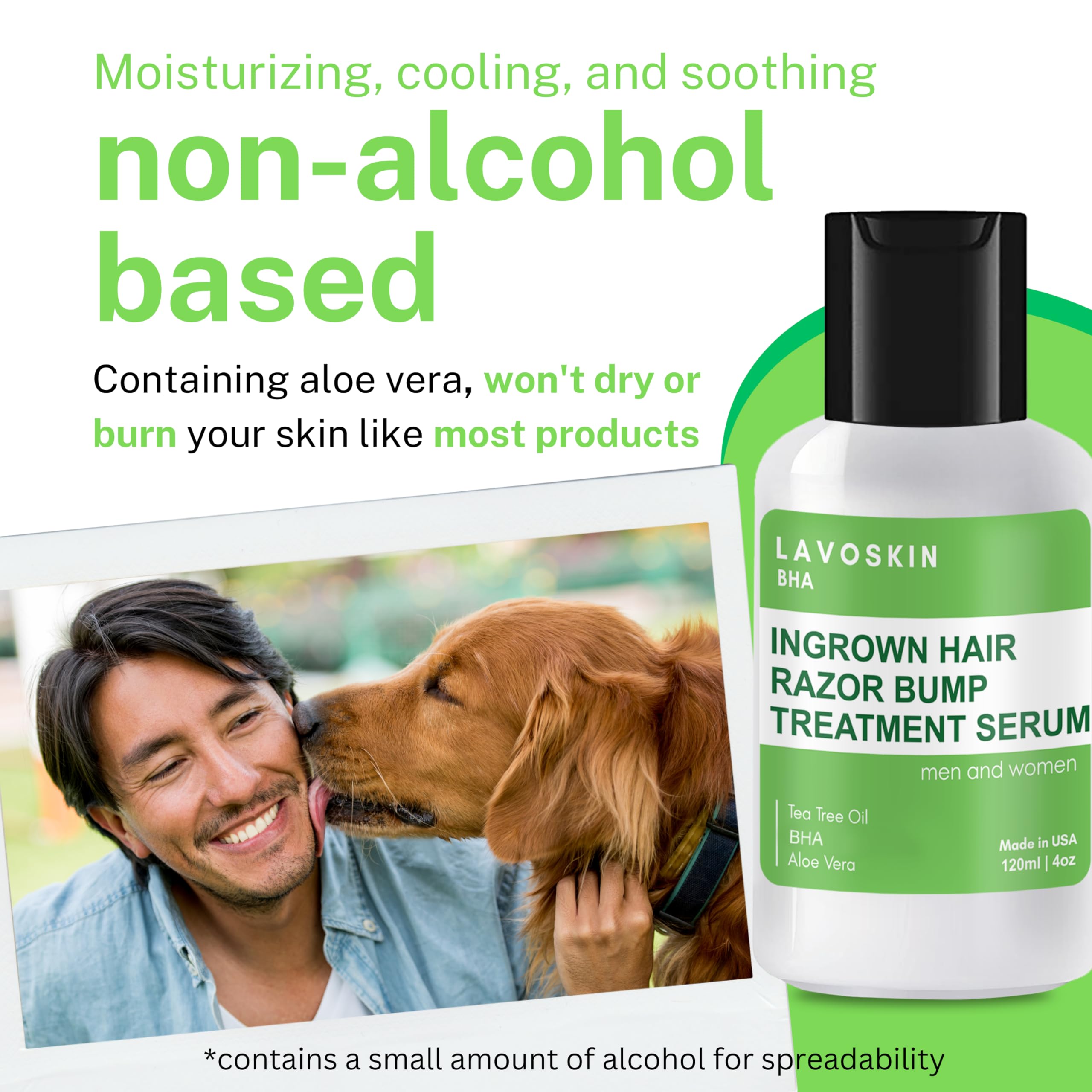 LAVOSKIN Gel arbre à thé acide salicylique – soin du visage pour peau sensible