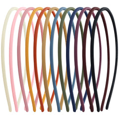 Diadema Lawie plástica delgada con dientes para peinados firmes.