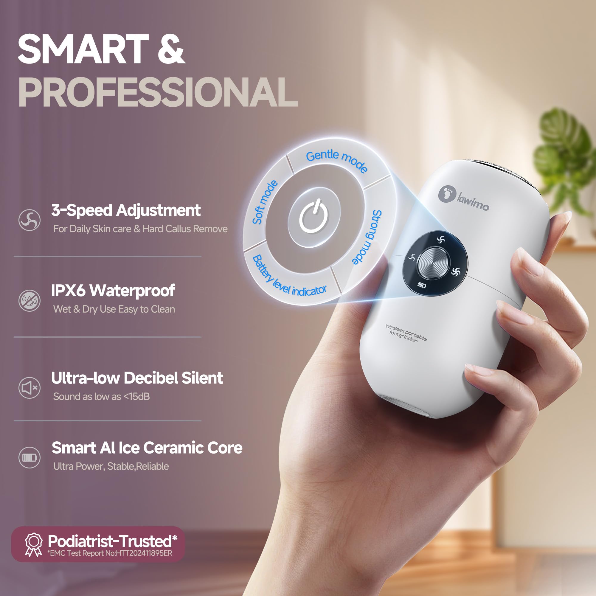 LAWIMO kit profesional: cabezas y cepillo, regalo ideal