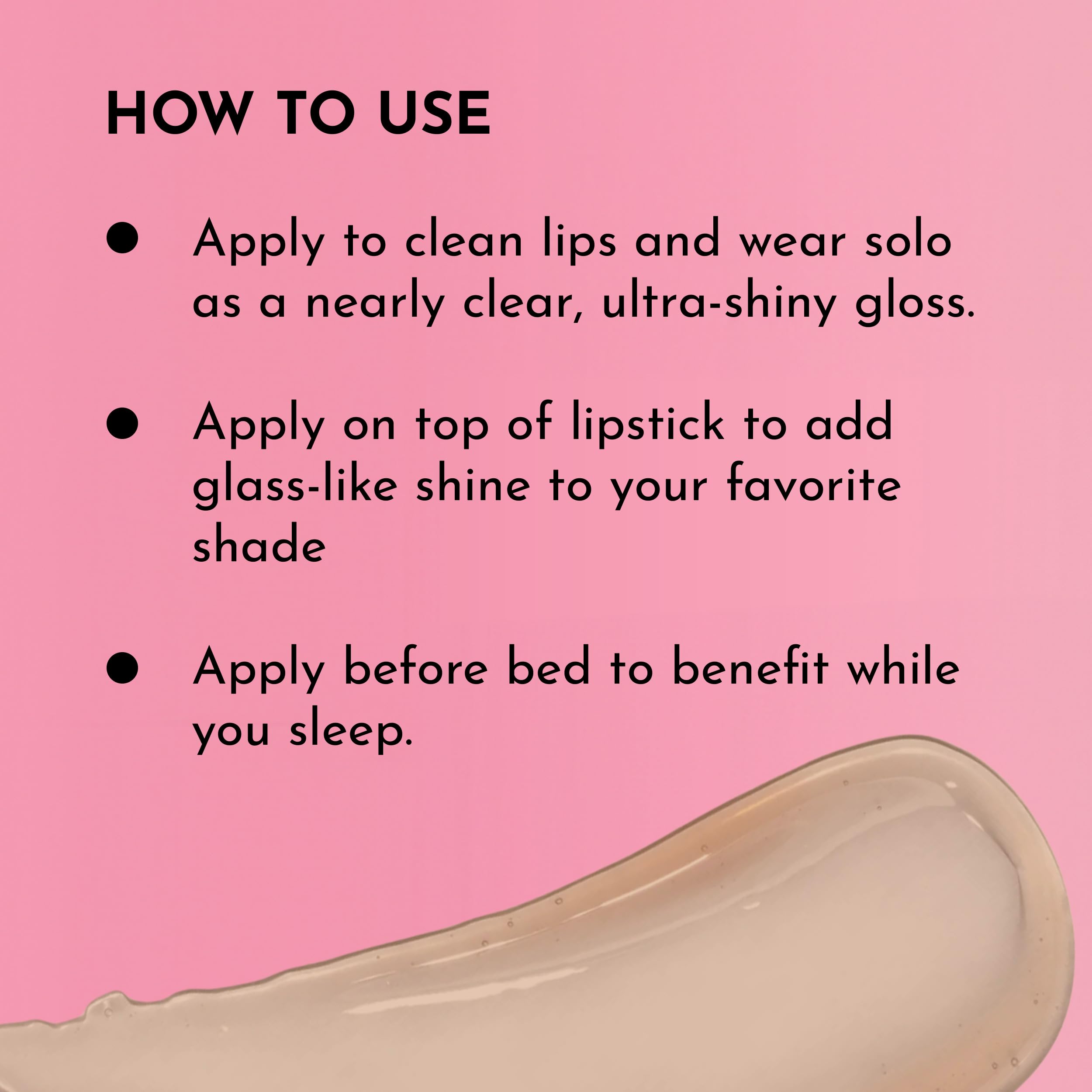 Utilisation nocturne possible pour nourrir les lèvres