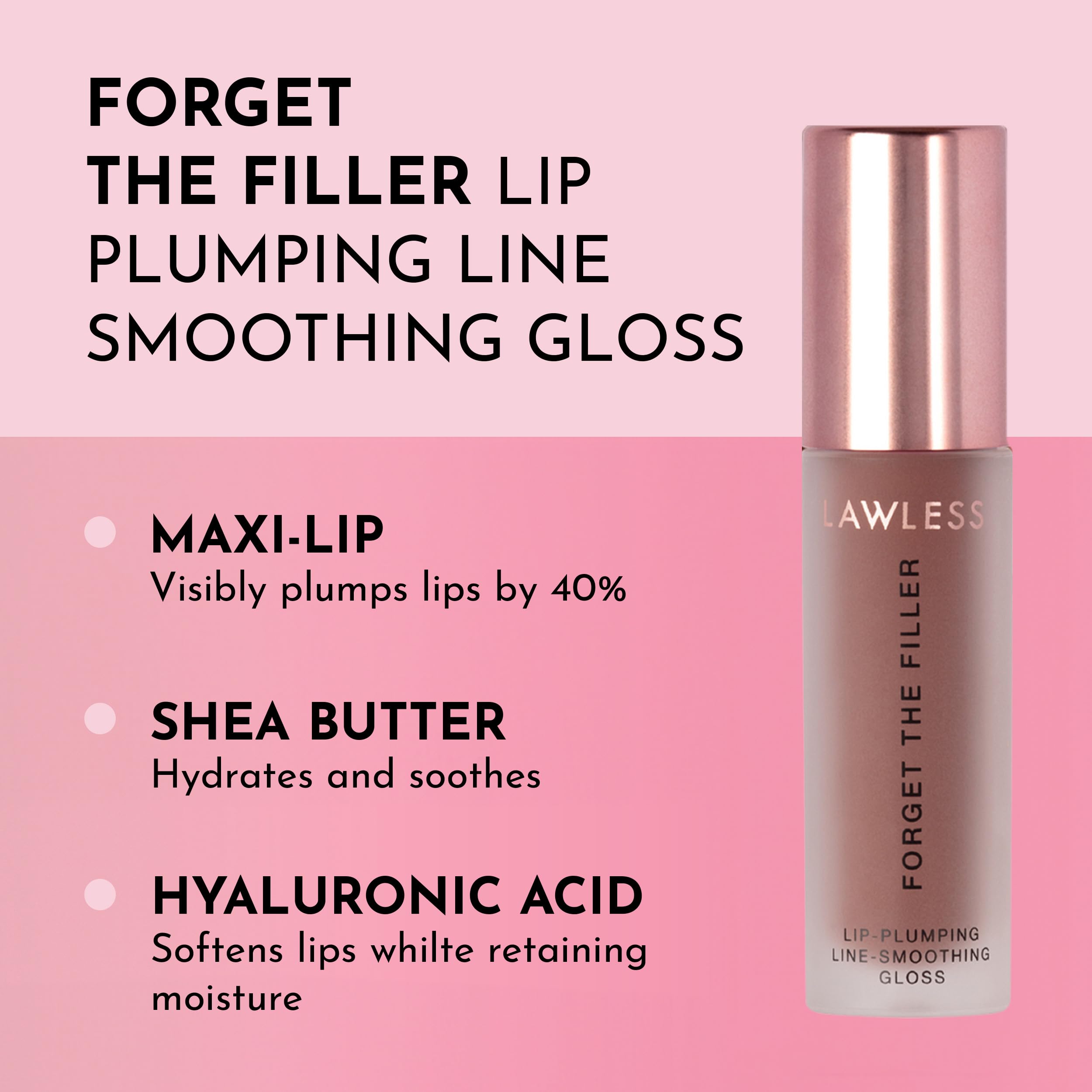 Aplicador suave de Lawless Forget The Filler para aplicación precisa