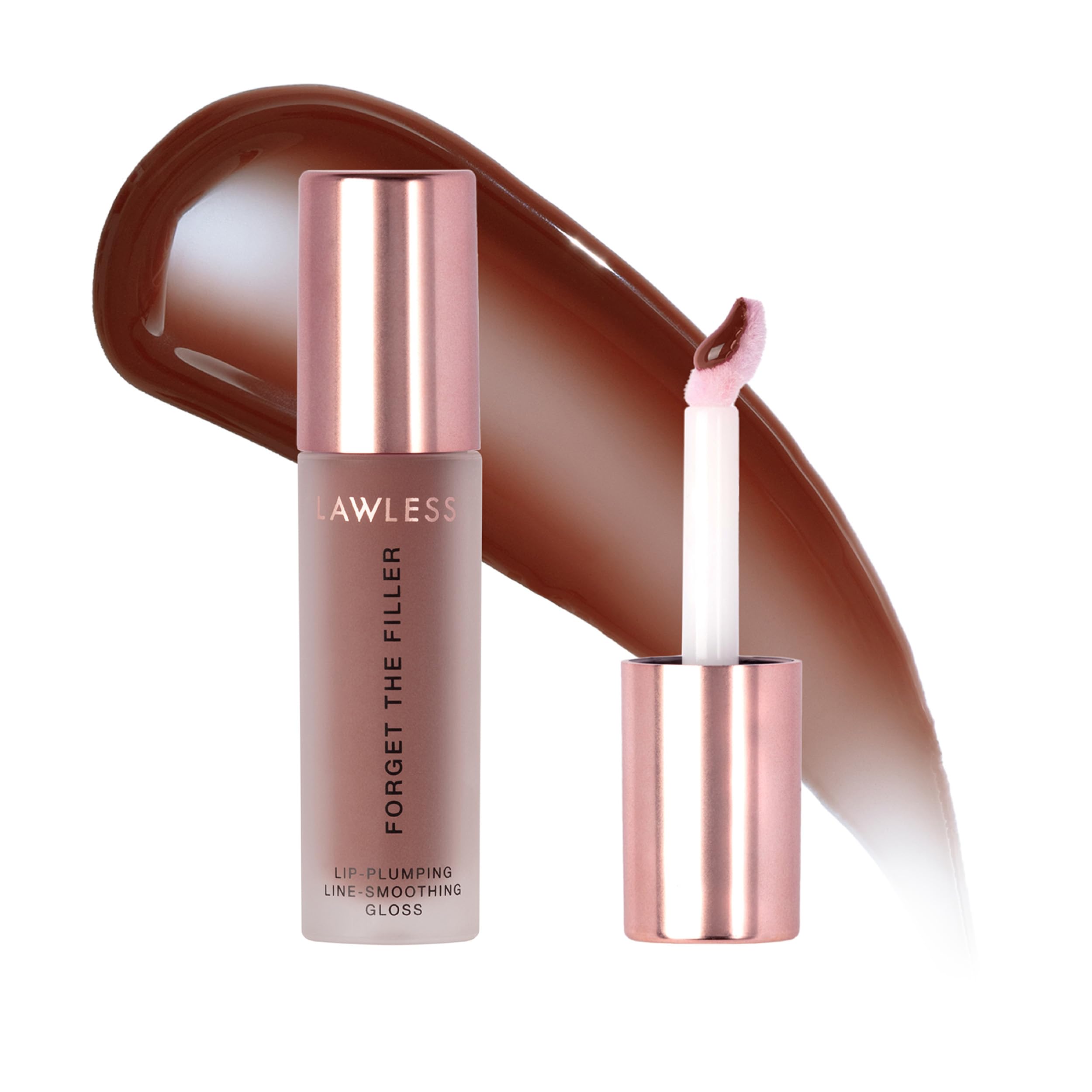Lawless Forget The Filler brillo labial en empaque compacto para uso diario