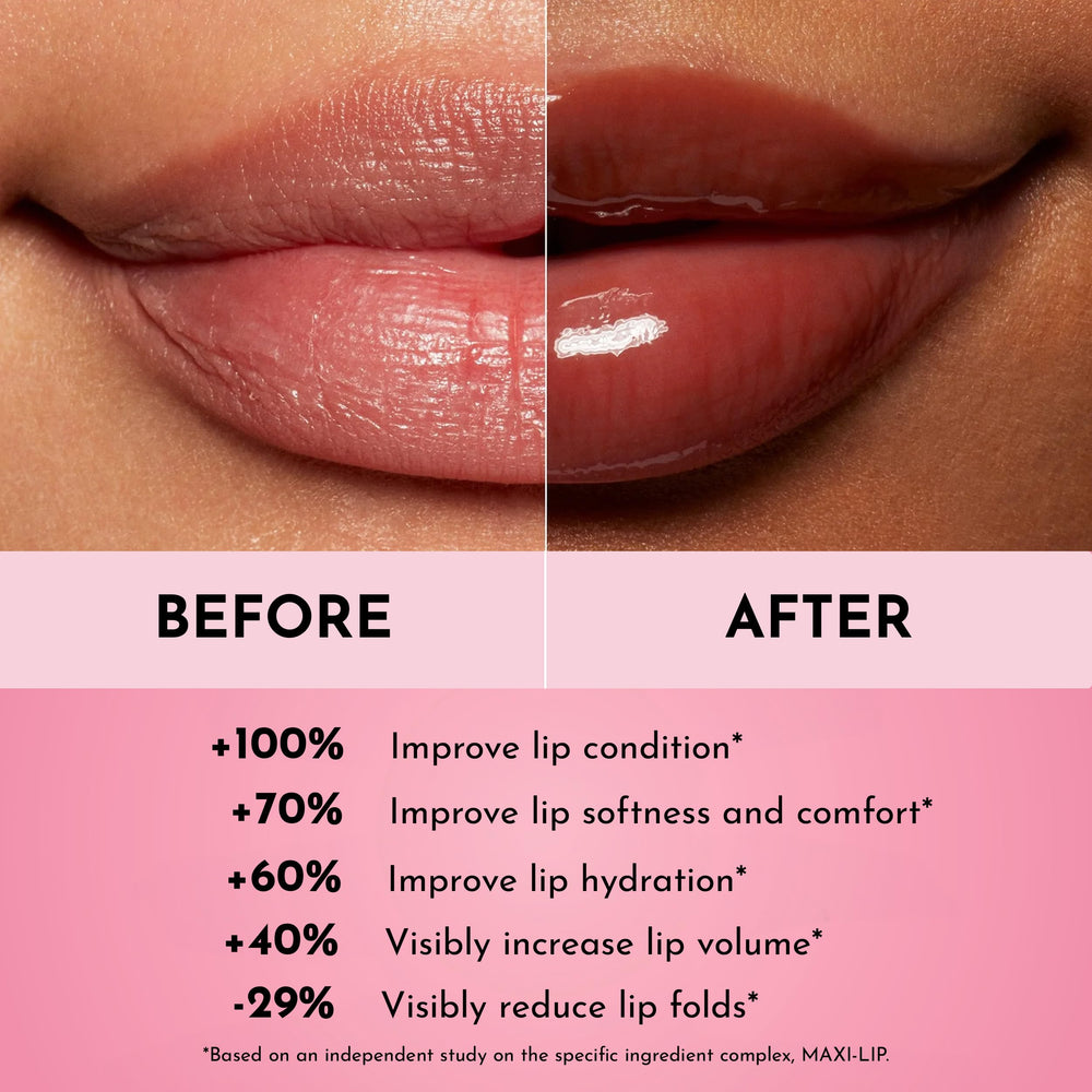 MAXI-LIP y aceite de rosa para hidratación en Lawless Forget The Filler