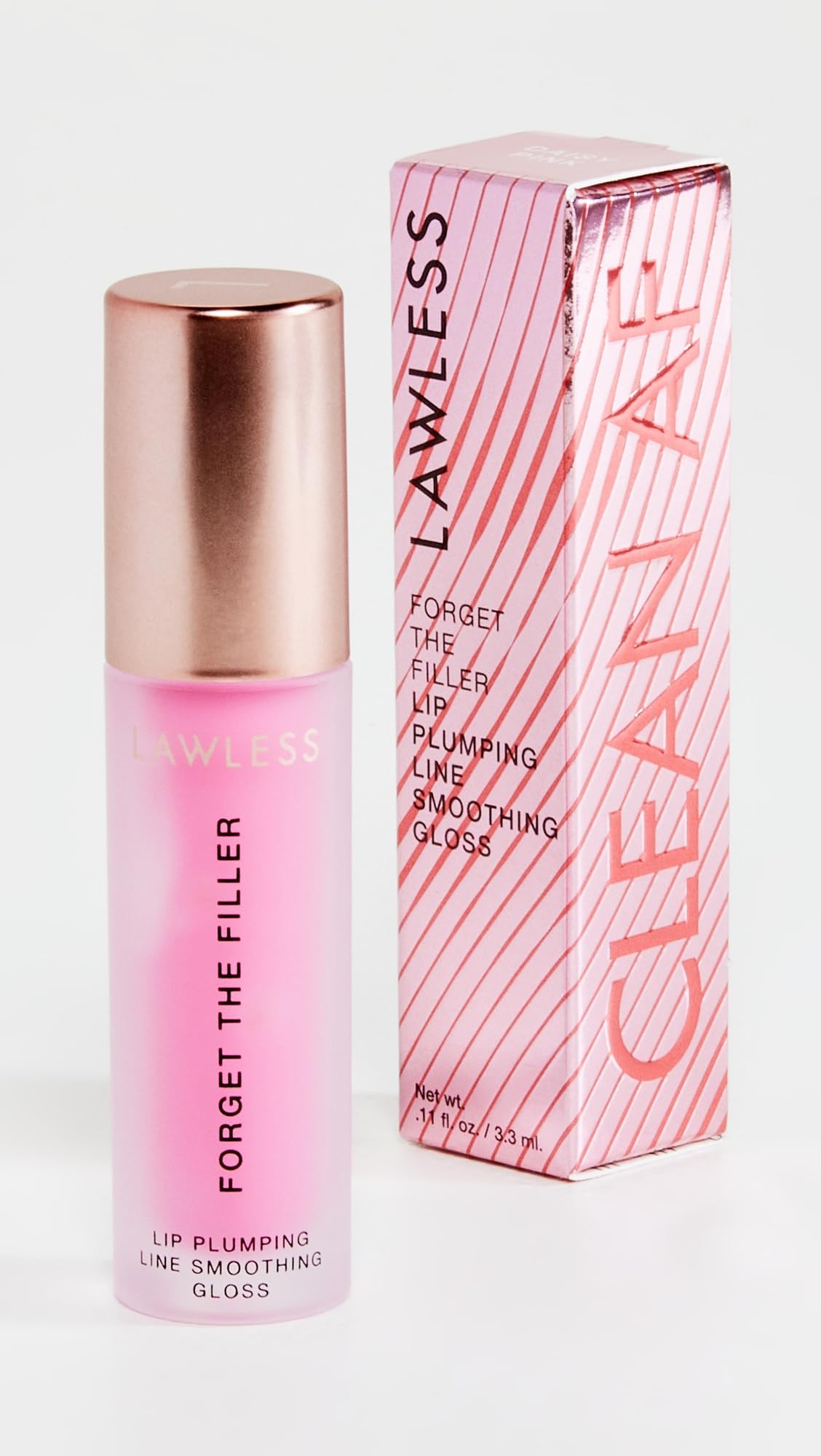 Envase compacto de LAWLESS Forget the Filler 0.11 oz para retoques rápidos