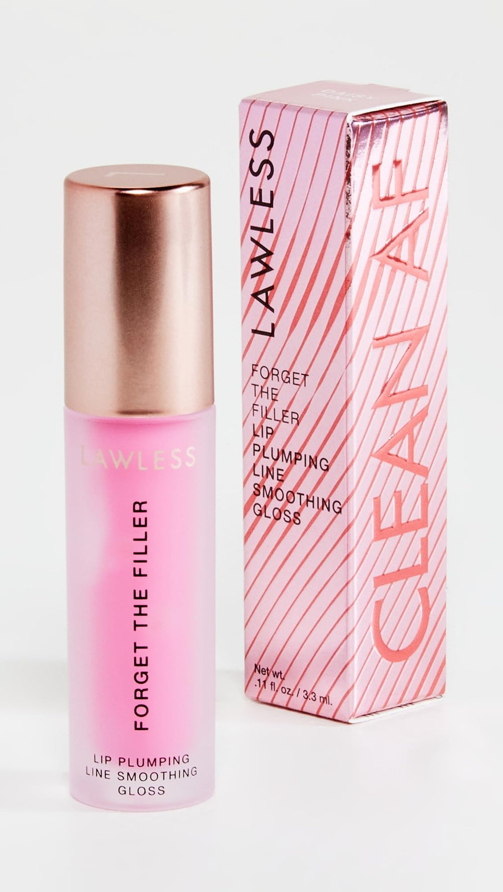 Envase compacto de LAWLESS Forget the Filler 0.11 oz para retoques rápidos