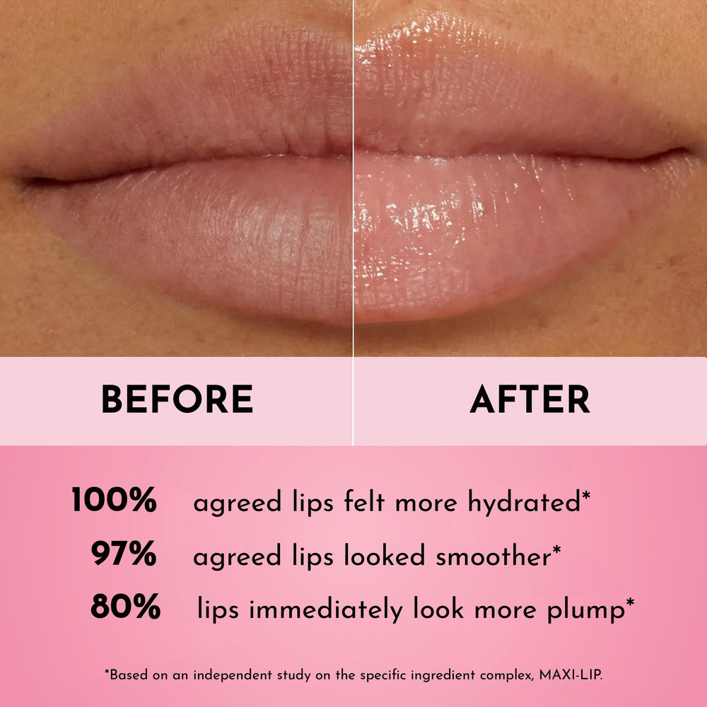 Hydratation durable renforçant la barrière des lèvres.