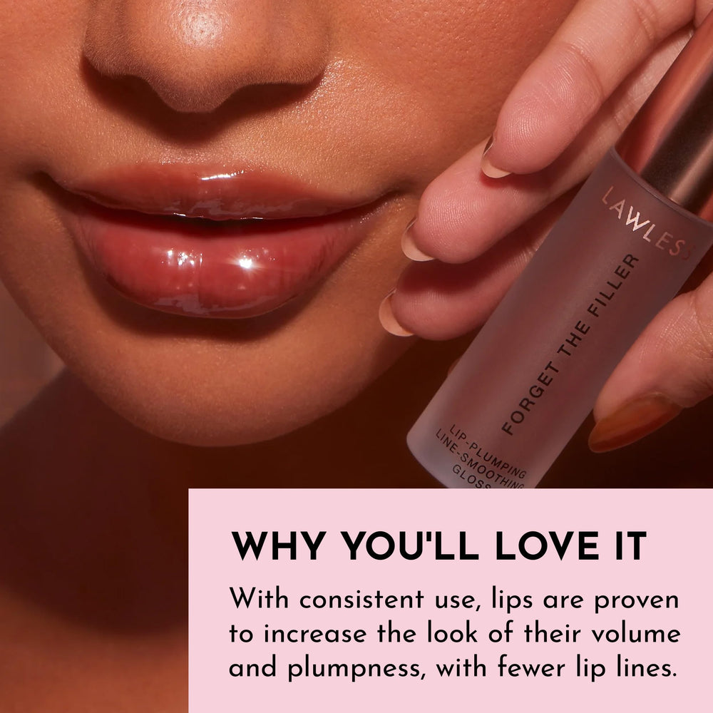 Manteca de karité hidrata y suaviza labios con Lawless Forget The Filler