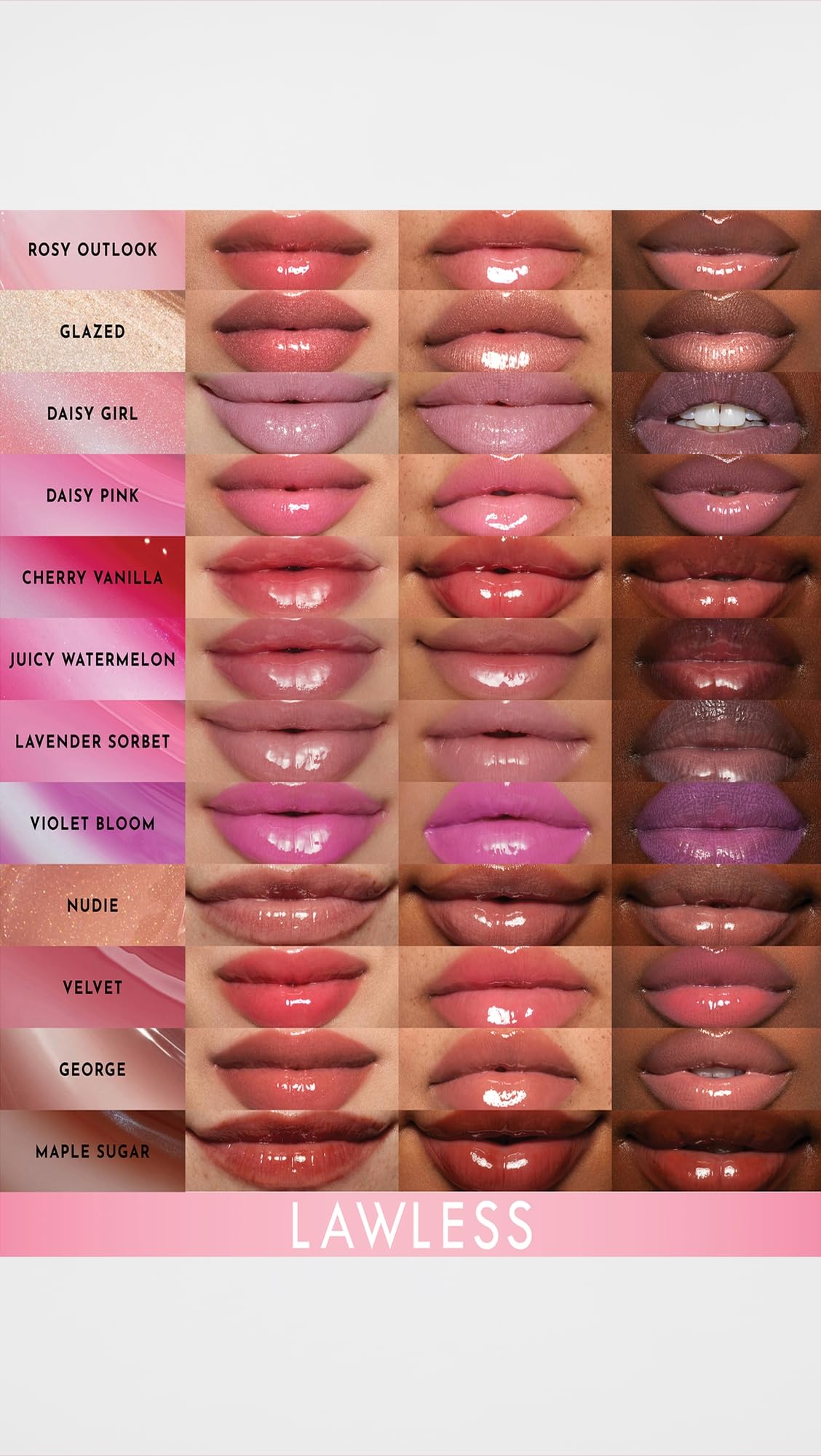 LIBRE de siliconas y parabenos en LAWLESS Forget the Filler