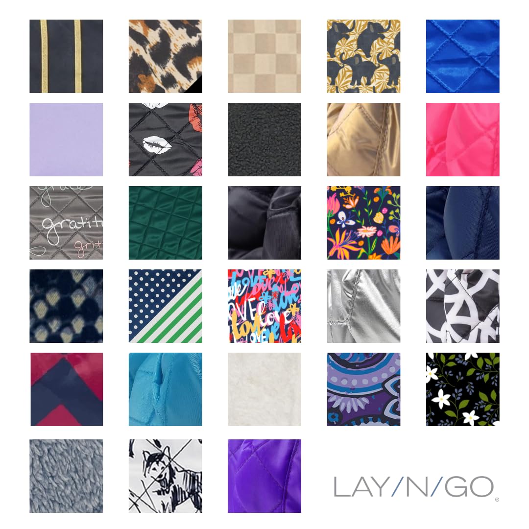 Lay-n-Go Cosmo limpieza facil con tejido resistente