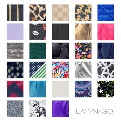 Lay-n-Go Cosmo bolsa de maquillaje rosada 20pulgadas para viaje.