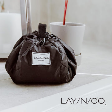 Lay-n-Go Cosmo diseño plano facilita ver productos en casa
