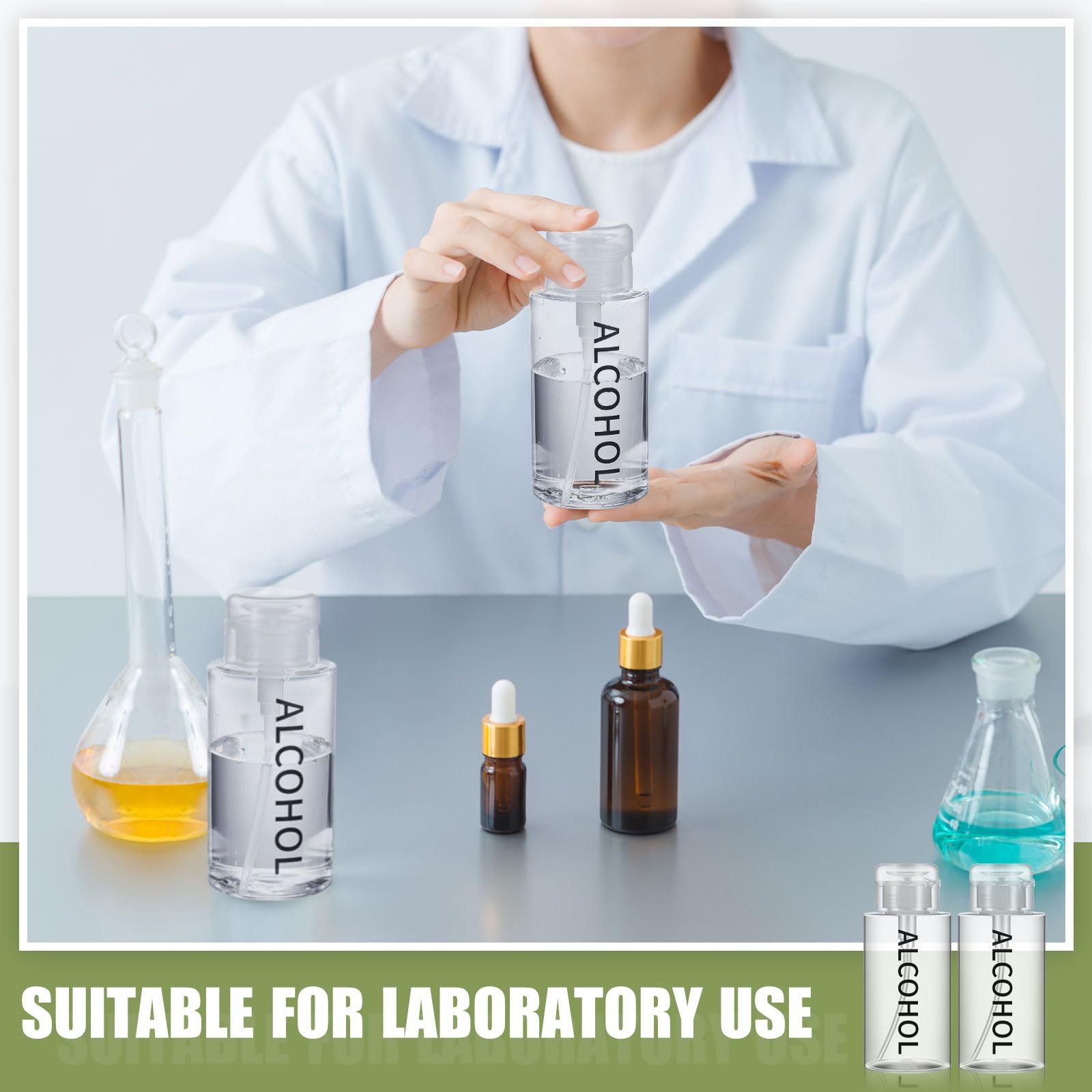 Layhit uso-versatil-dispensador-alcohol útil en hogar, salón o laboratorio