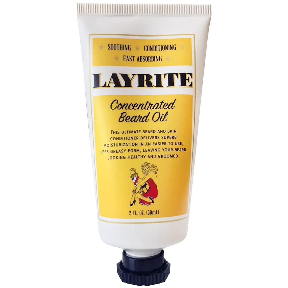 Layrite Aceite Concentrado para Barba en botella, suaviza la barba y cuida la piel