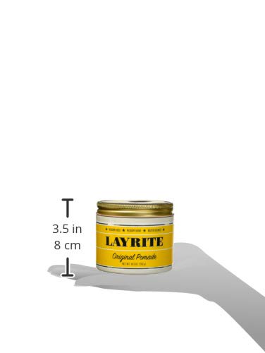 Layrite Original Pomada con acabado medio brillante para estilos versátiles