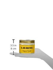 Layrite Original Pomada con acabado medio brillante para estilos versátiles
