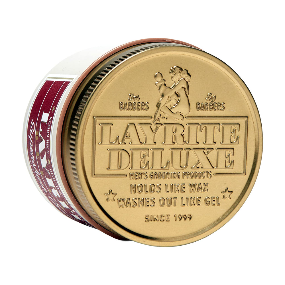 Pelo con brillo y textura gracias a Layrite Supershine Cream.