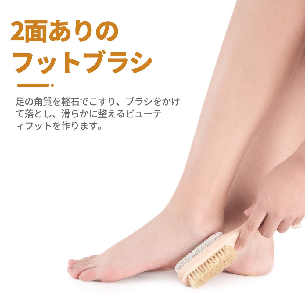 LAYUKI mango de madera ergonómico para cepillado cómodo