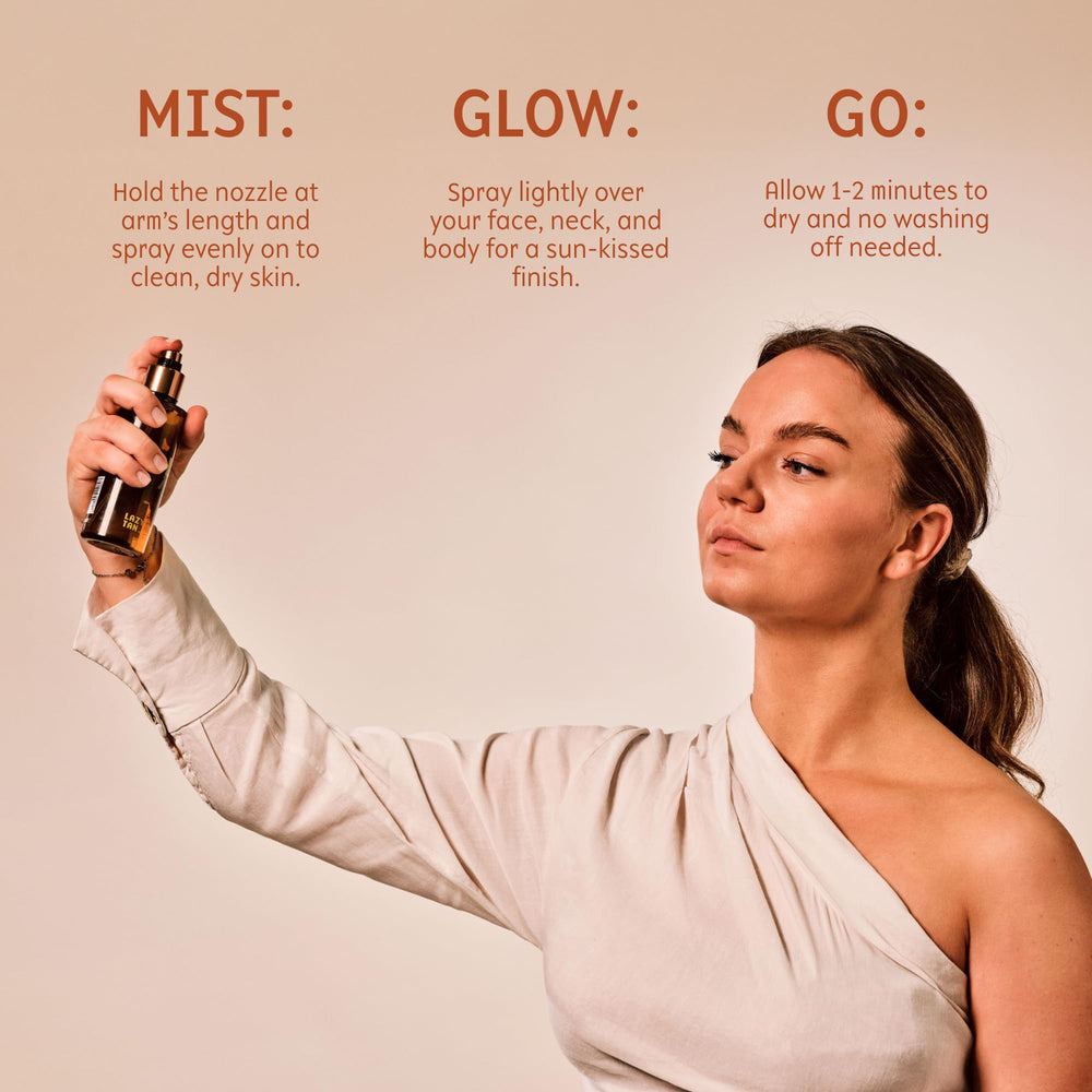 Producto dermatológicamente probado de Lazy Tan, apto para piel sensible