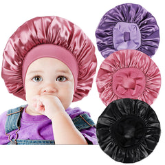 LBYLUS bonete seda bebe para dormir, conjunto de 3 piezas, cómodo y suave